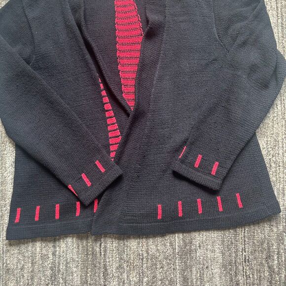 Vintage Sandra Miller Cardigan, Artsy, Abstract Design, S - Picture 5 of 9